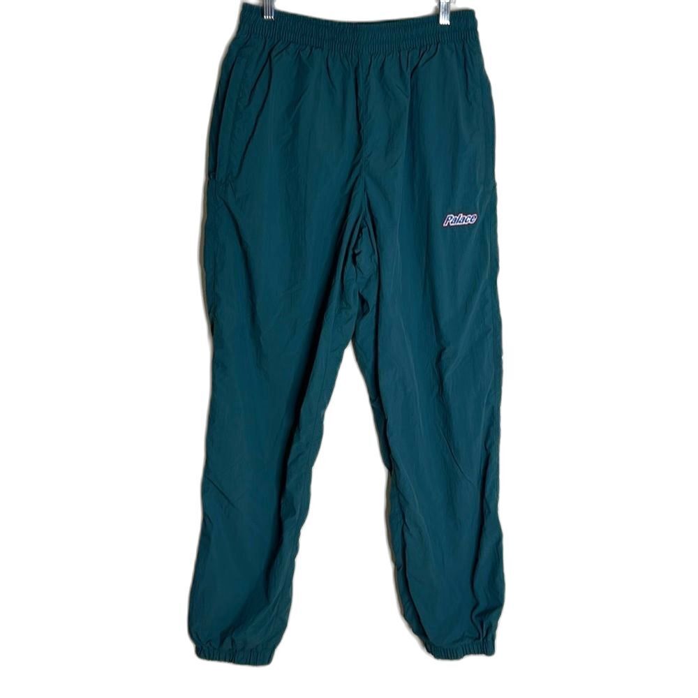 Palace Men's Nylon Baggies Shell Bottoms Green Small